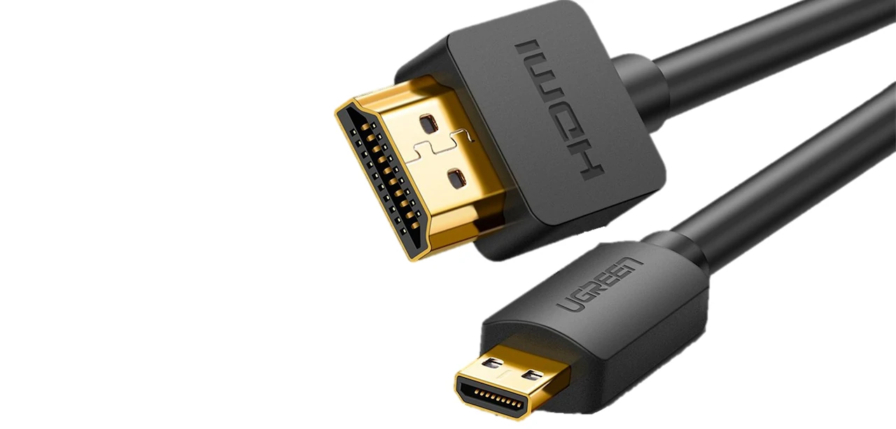 Les deux types de port HDMI mâles